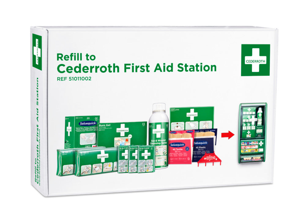 Cederroth Refill Första Hjälpen-station 51011026