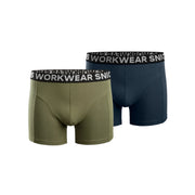 Boxerkalsonger grön/blå - 2-pack