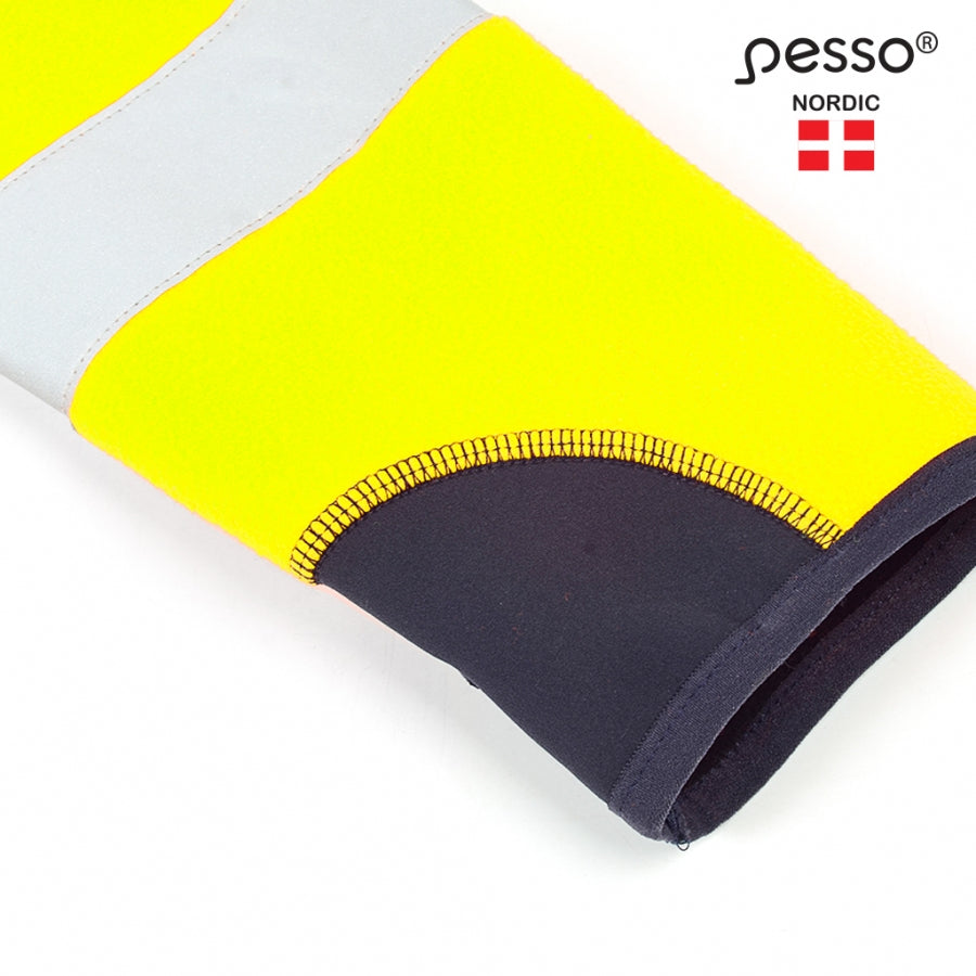 Arbetsfleece FL02 med reflex och förstärkningar från Pesso Nordic