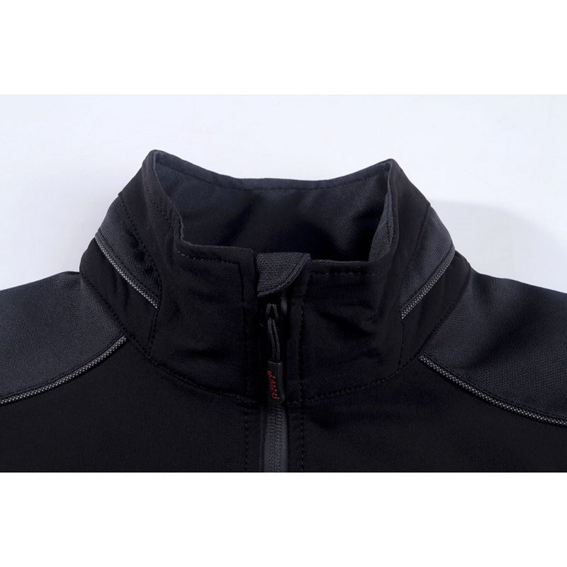 Arbetsjacka Titan i polyester och spandex svart/grå