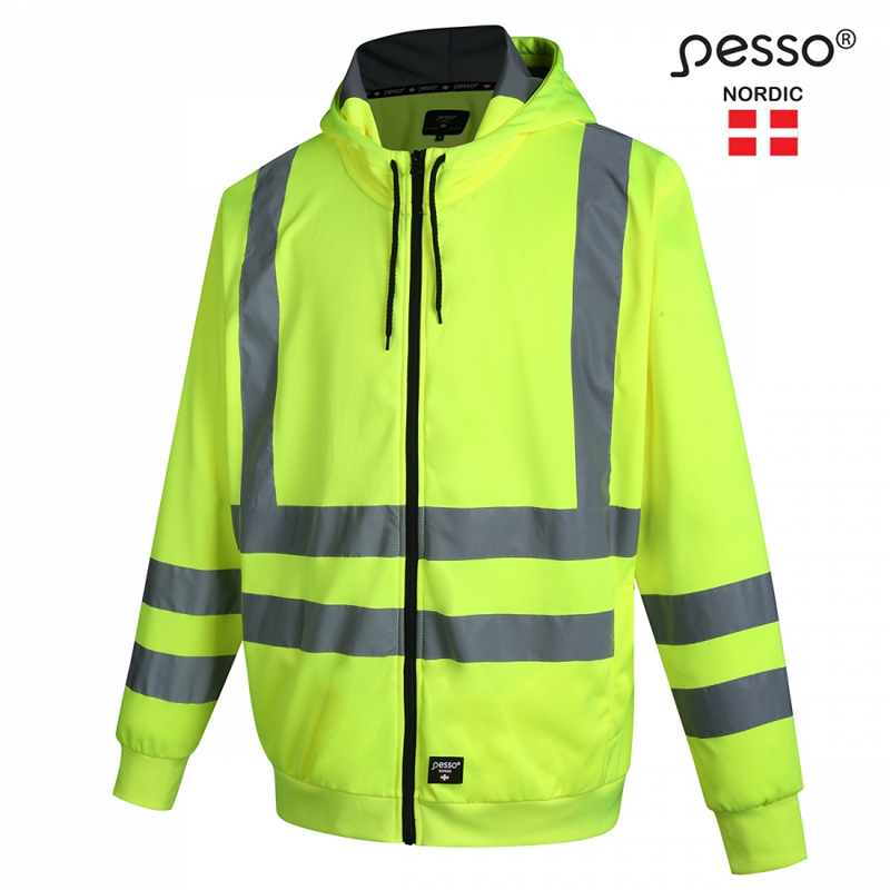 Arbetskläder Pesso varselfleece hoodie för kallt väder