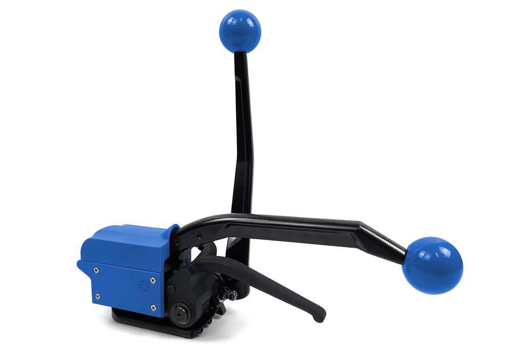 Bandningsverktyg för stålband, lastsäkring med hög spännkraft