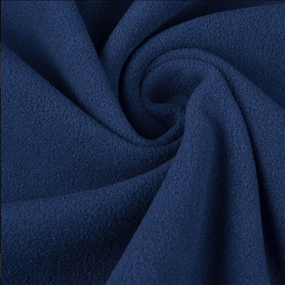 Blå Sweatshirt Zip med tät passform för maximal rörelsefrihet