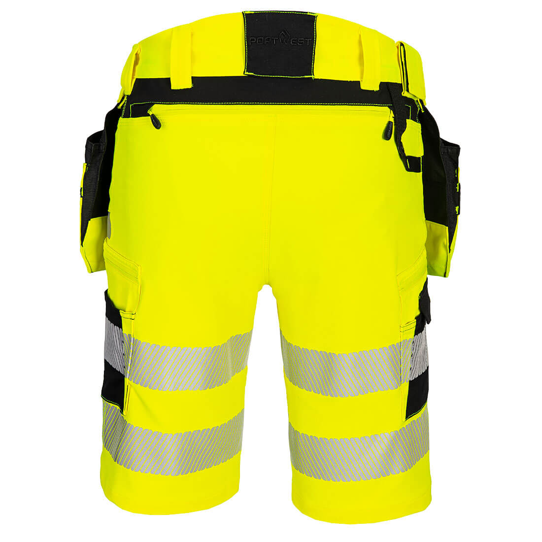 Portwest - DX446 - Hantverksshorts stretch - varsel klass 1