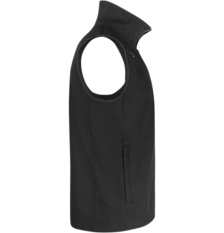 Väst - softshell - svart