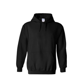 GN940 Hoodie Ultra Cotton Svart - Unisex med luva och känguruficka
