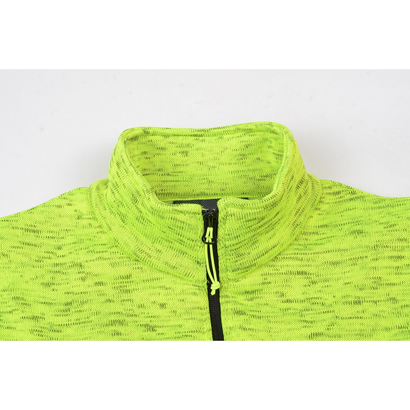 Gul arbetsfleece Florence i fransk frottéfleece för extra värme