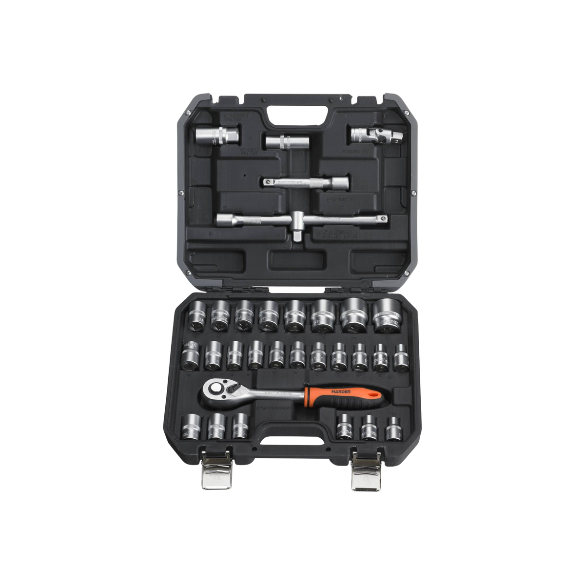 Hylsnyckelsats 1/2" 32 delar Harden