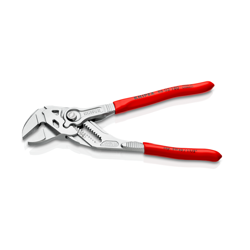 Knipex Tångnyckel 180mm – Hög klämkraft och snabb justering
