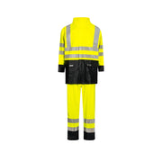 Lyngsoe - LR552 - Regnset - svart/varsel