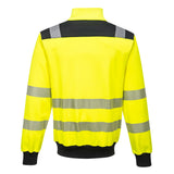 Portwest - PW370 - Sweatshirt zip - varsel klass 2/3
