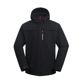 Pesso Nordic Atlanta Softshelljacka - Vattentät svart jacka för arbete