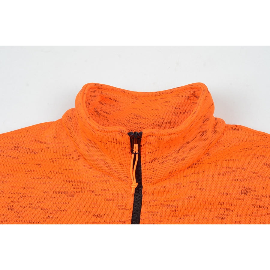 Pesso Safety orange fleecejacka Florence – perfekt som mellanlager