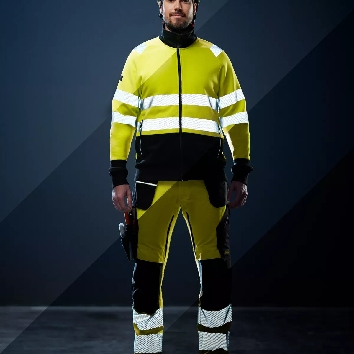 Snickers - Sweatshirt 2835 - Varsel/Svart klass 2