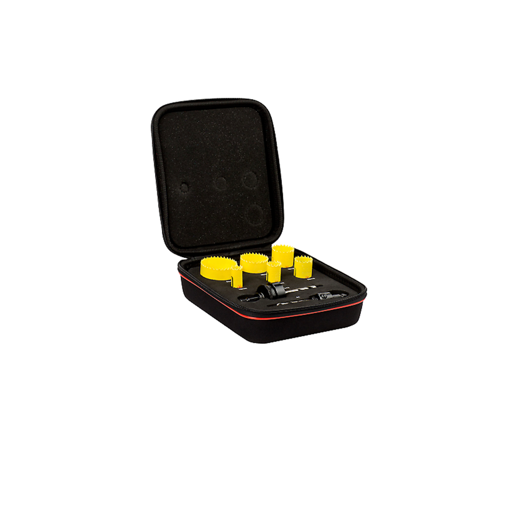 Starrett hålsågset 6-delar för elektriker med precisa skär