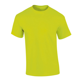 T-shirt Ultra Cotton Gul – Fluorescerande och skön passform i bomull