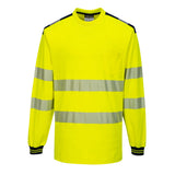 Portwest T185 - Långärmad t-shirt - varsel klass 3
