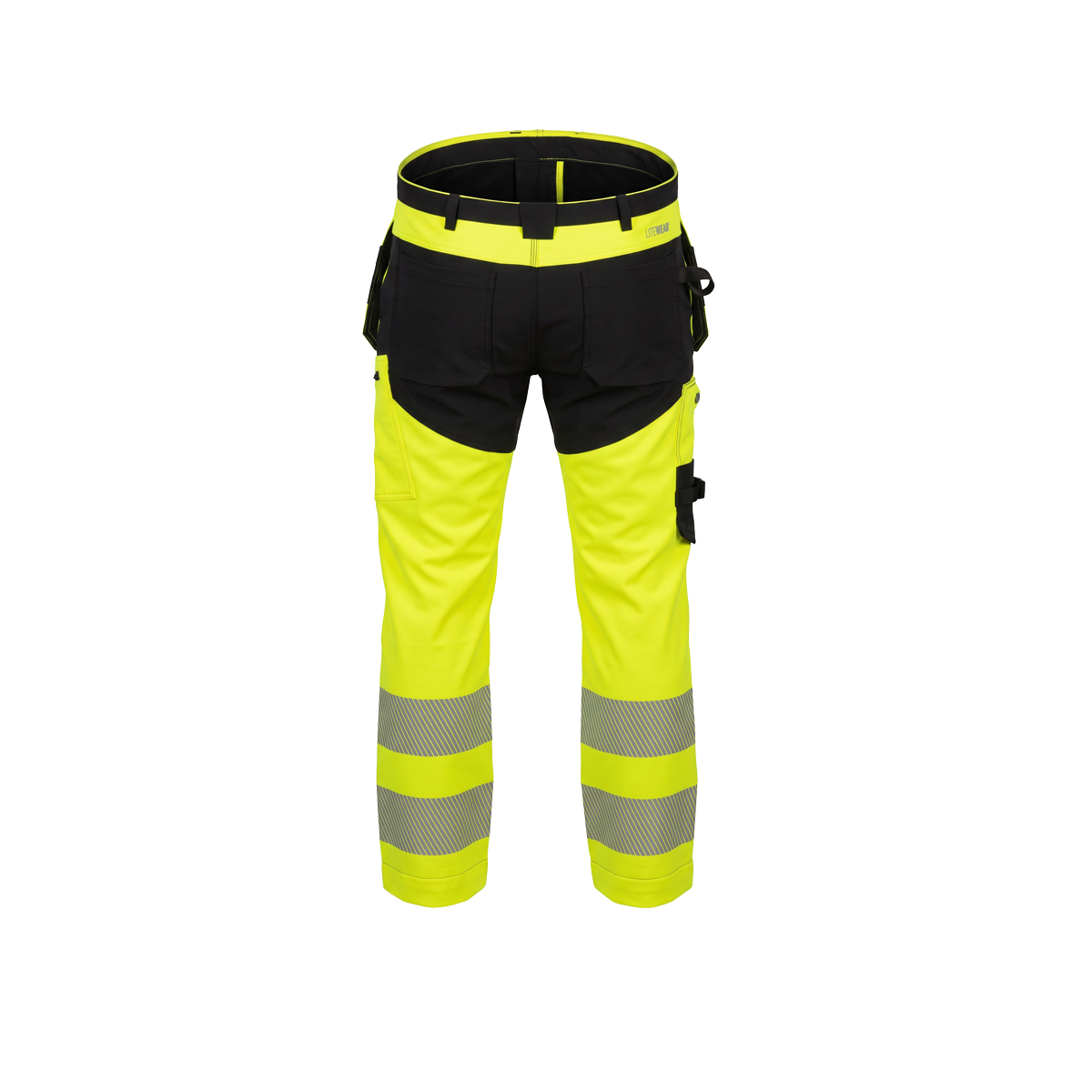 Litewear - Arbetsbyxa WPB2 FlexPro klass 2 HI VIS
