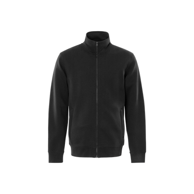 Fristads - Acode 1733 Sweatshirtjacka zip - svart