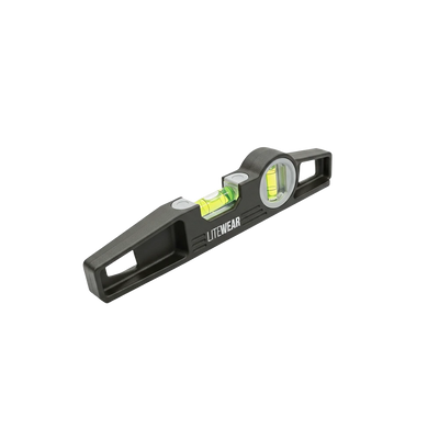 Vattenpass - 3 magneter - svart