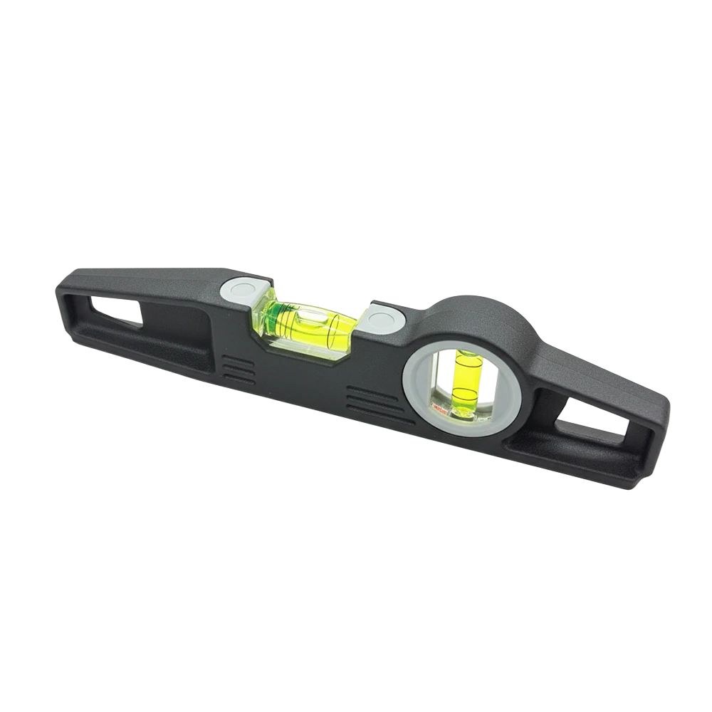 Vattenpass - 3 magneter - svart