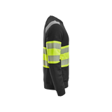 Snickers - Sweatshirt 2830 - Svart/varsel klass 1