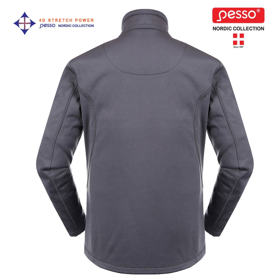 Sweatshirt - Zip - Grå