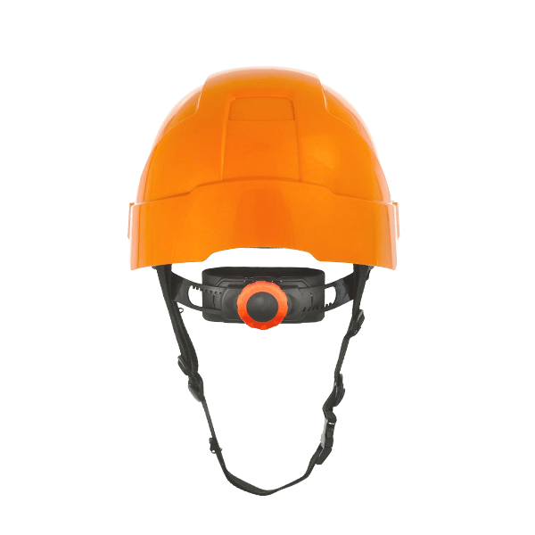 Anti-statisk hjälm med universalfäste för hörselskydd och ansiktsskydd