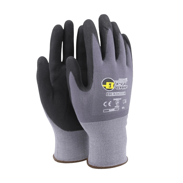 Montagehandske Bestgrip med Nitrilbeläggning