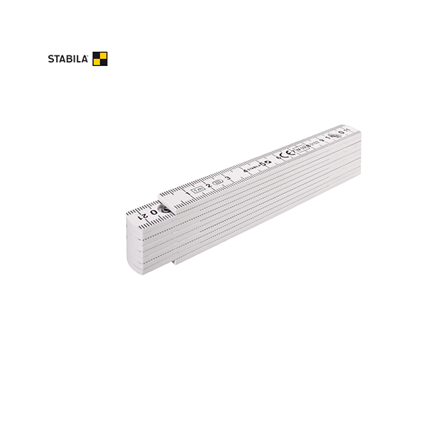 STABILA Tumstock 2m – Glasfiberförstärkt Plast och Låsbar Vinkel