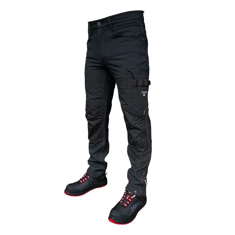 Servicebyxa Mercury Stretch Svart med Cordura®-detaljer