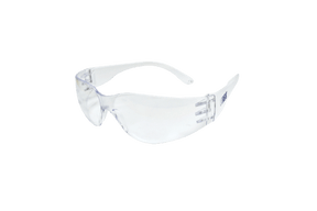 Skyddsglasögon repfria med klar lins i lättviktsmaterial för komfort