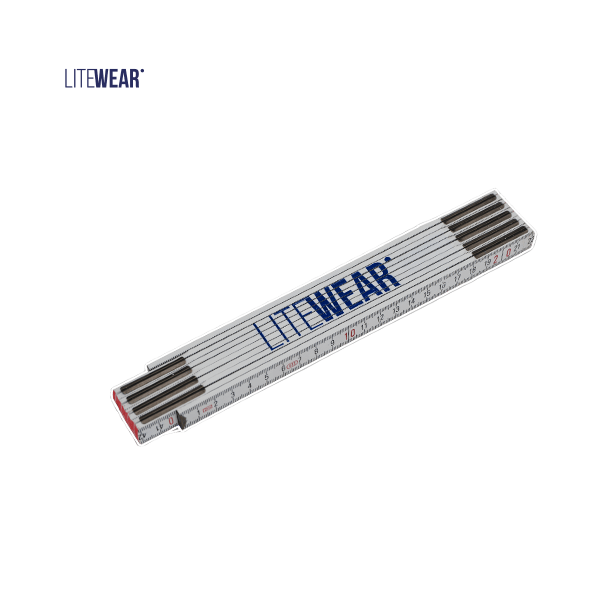 Tumstock Litewear 2 meter i trä för noggranna mätningar