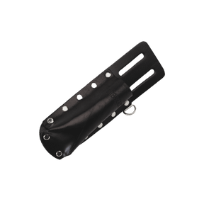 Vattenpasshållare i svart läder från Litewear – Slittålig och smidig för bälte