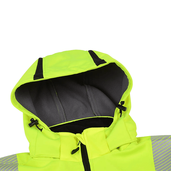 Vinterjacka Calgary Softshell med vattenavvisande dragkedjor